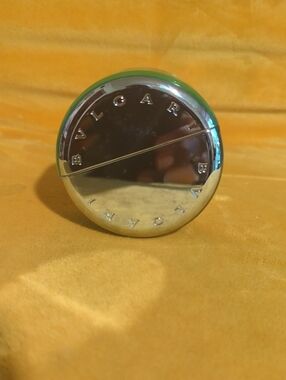 Bulgari Polished Silver Round Accent Sphere